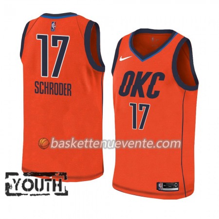 Maillot Basket Oklahoma City Thunder Steven Adams 17 2018-19 Nike Rose Swingman - Enfant